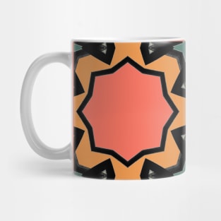 The Blotchy Geometric Halloween or Sixties Collections Mug